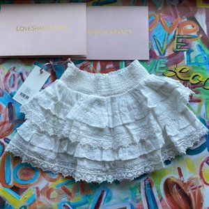 LOVESHACK FANCY GIRLS BILLI SKIRT SIZE (4,5)Y